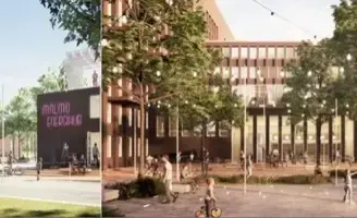 Bilder: Heimstadens tidiga vision för klassiska Eon-huset