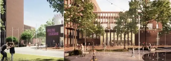 Bilder: Heimstadens tidiga vision för klassiska Eon-huset