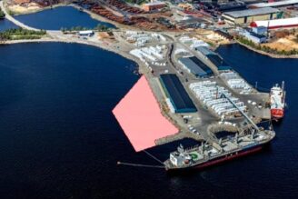 Peab anlägger kaj och terminalyta i Orrskär