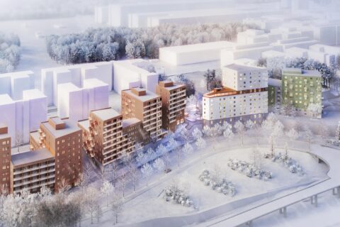 800 nya student- och forskarbostäder till Campus Flemingsberg