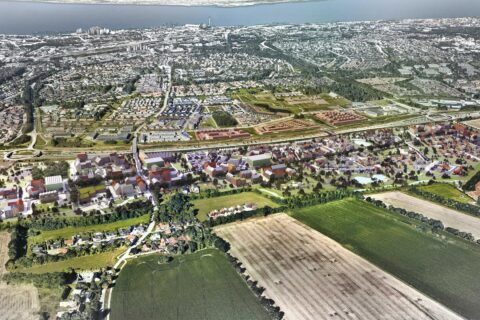 Detaljplanen för nya sjukhusområdet Helsingborg på granskning