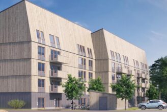 Wästbygg Gruppen bygger bostäder åt Skandia Fastigheter och Nordr