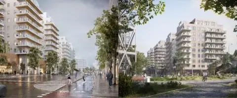 Obos och Serneke nära grönt ljus i Hjorthagen