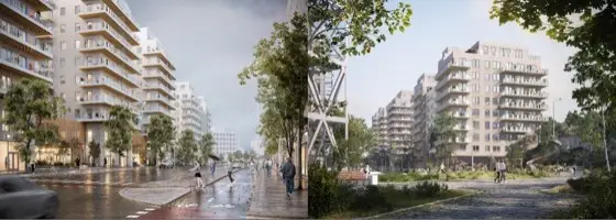 Obos och Serneke nära grönt ljus i Hjorthagen