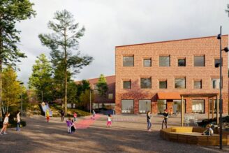 Peab bygger skola i Lerum