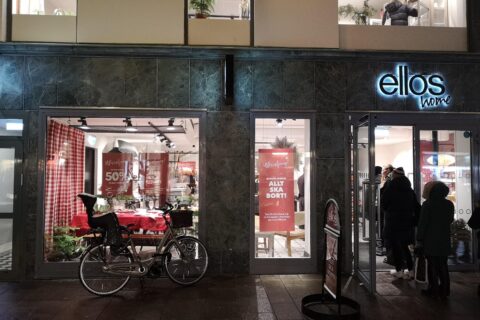 Modekedjans inrednings-satsning lämnar centralt läge