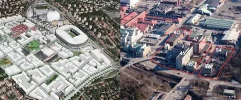 Här är Atrium Ljungbergs planer i Slakthusområdets femte etapp