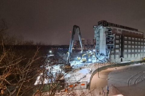 Castellum och Bjerking vill återanvända betong från rivningar