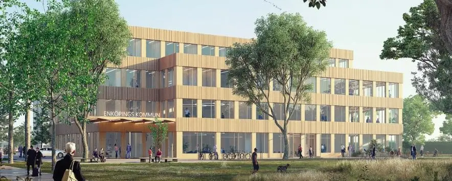 Vacse köper Enköpings kommunhus av Skanska