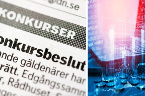 2023 det högsta konkursåret sedan 90-talskrisen