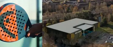Nybyggd jättehall för padel aldrig använd – här är ägarnas nya drag