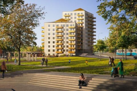 Nordr säljer 76 bostäder i Göteborg till Realy Bostad