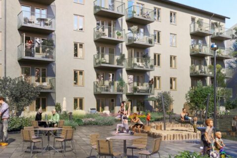 Riksbyggen bygg- och säljstartar 86 boenden på två ställen