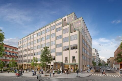 Fabege hyr ut 2 250 kvadratmeter på Textiltorget