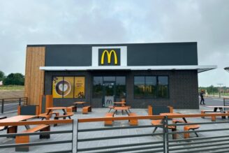 McDonald’s öppnar sin första i nya stadskärnan