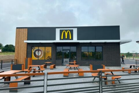 McDonald’s öppnar sin första i nya stadskärnan