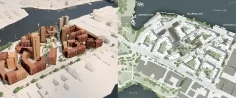 Flytt av cementdepå ger plats för 1 800 bostäder