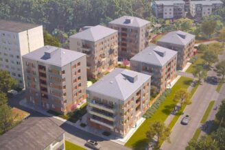 Stockholmshem förtätar vid Brommaplan