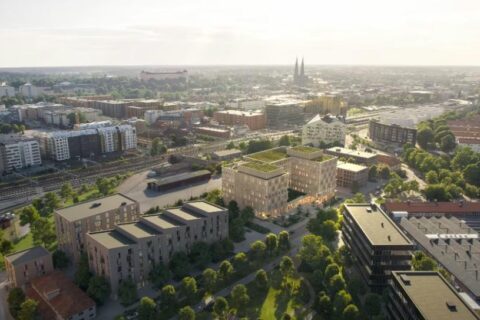 Nya bilder på Vecturas 30 000-kvadratmetersplaner i Uppsala
