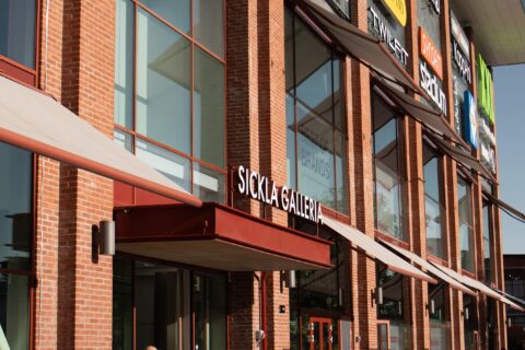 Nya butiker och restauranger till växande Sickla