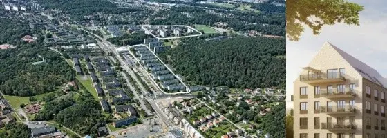Framtiden satsar på förtätning i Backa