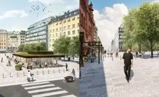 Här är planen för upprustade Östermalmstorg