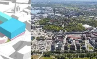 De ska bygga bostäder bredvid Ellevios industriplaner i Hjorthagen