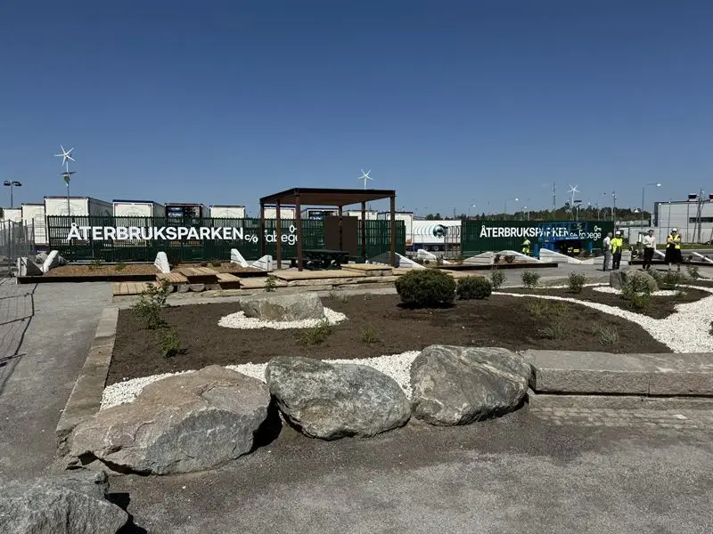 Fabege öppnar Stockholms första återbrukspark