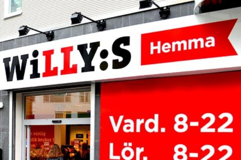 Ny Willys Hemma-butik i centrala Enköping