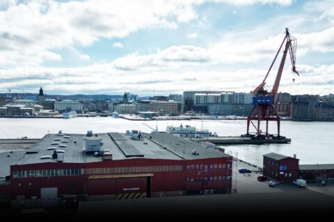 Verkstad från varvsindustrin blir techarena