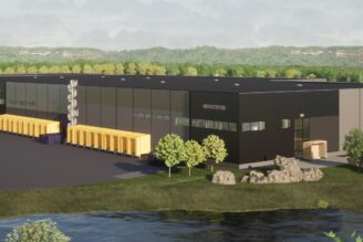 Ruukki och Logicenters bygga logistikcenter i Tammerfors