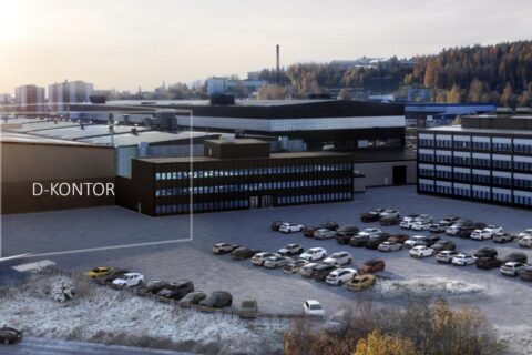 NCC bygger åt BAE Systems Hägglunds i Örnsköldsvik