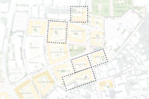 Link Arkitektur utformar fem nya kvarter i Norrtälje