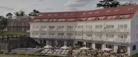 Kusthotellet på Styrsö tar form