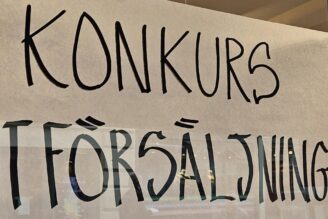 Konkurserna ökar i detalj- och e-handeln