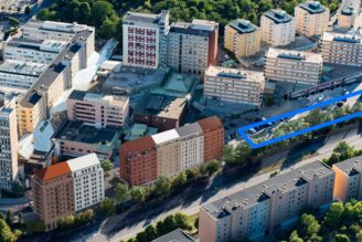 Besqab säljer två fastigheter med 195 byggrätter i Solna till Alecta Fastigheter