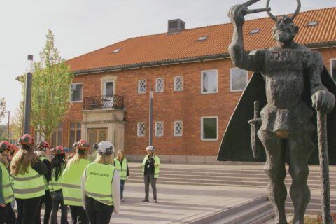 Byggsandra i unikt samarbete med Fasadgruppen, Skanska och Sh bygg för att locka fler tjejer till byggbranschen