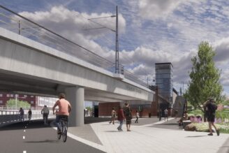 Veidekke bygger Brunnsbo station i Göteborg