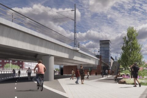 Veidekke bygger Brunnsbo station i Göteborg