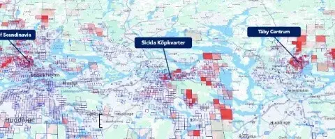 Vinnare och förlorare bland Sveriges köpcentrum