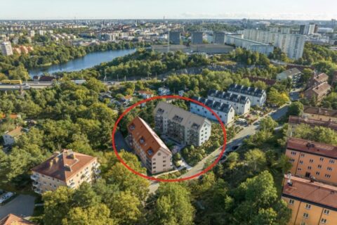 Besqab uppför 47 bostäder i Aspudden, Stockholm