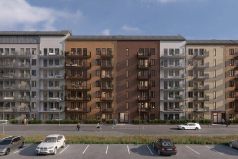 Ikano Bostad bygger ytterligare 129 bostäder i Vega i Haninge