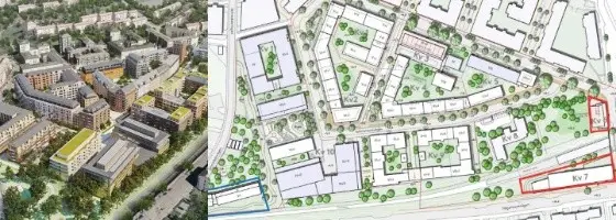 Minskat barnafödande – bolaget kan bygga fler bostäder i stora detaljplanen