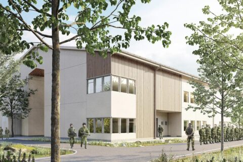 Peab bygger kasernbyggnad i Visby