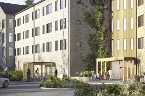 Telge Fastigheter tilldelar Veidekke uppdraget att bygga nytt vård- och omsorgsboende i Lina