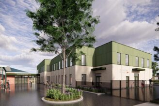 MVB genomför om- och tillbyggnad av grundskola i Halmstad
