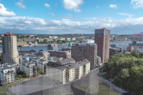 JM produktionsstartar bostäder i Göteborg