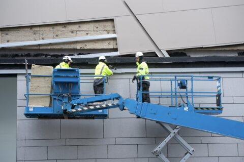 Nationell tillsyn av fallrisker i byggbranschen