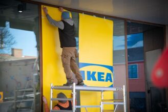 Ikea öppnar permanent hos Diös