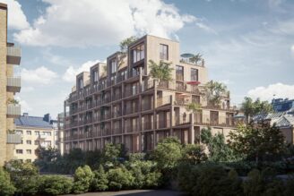 Alecta Fastigheter bygger gårdshus vid Fridhemsplan
